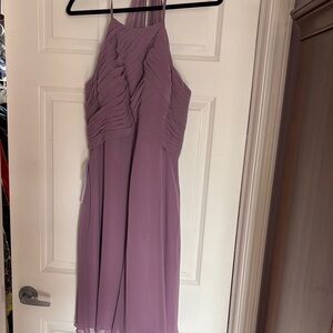 Azazie lavender dress 10